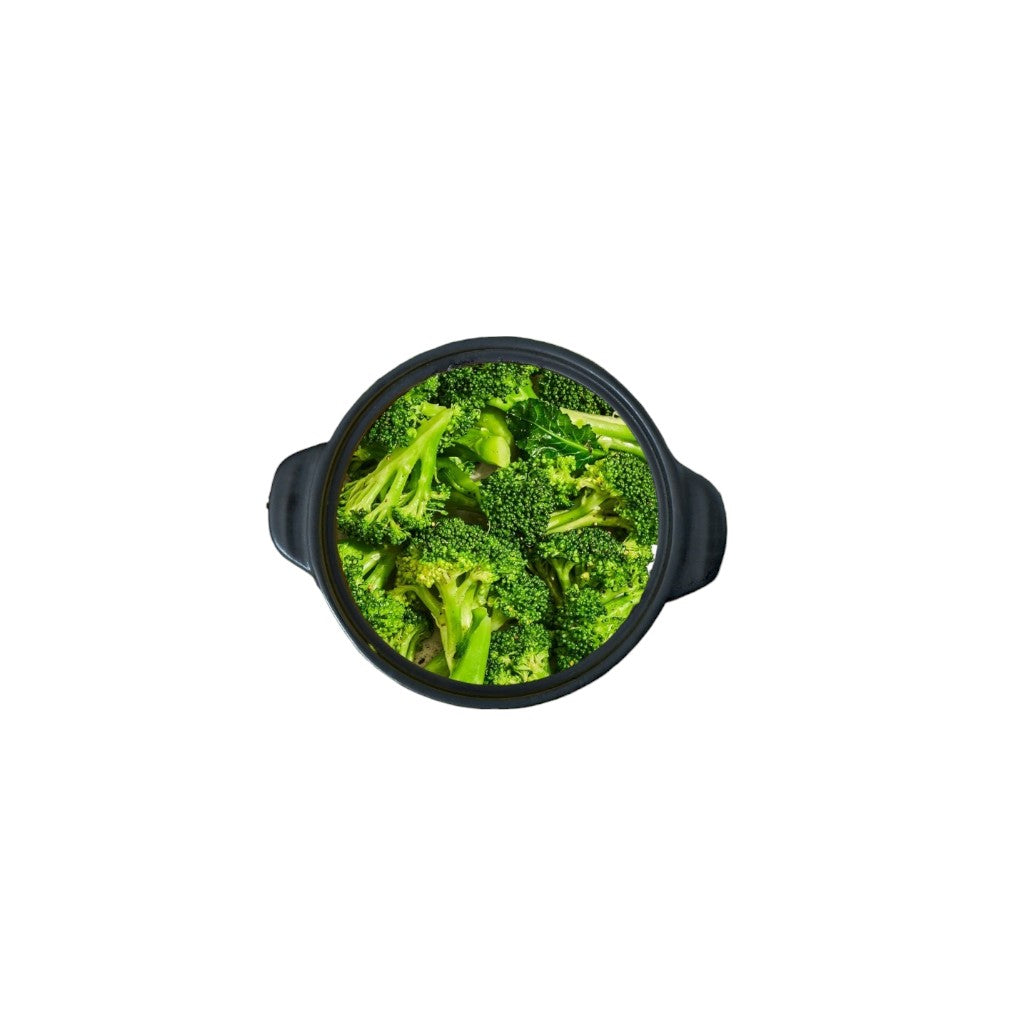 Steamed broccoli