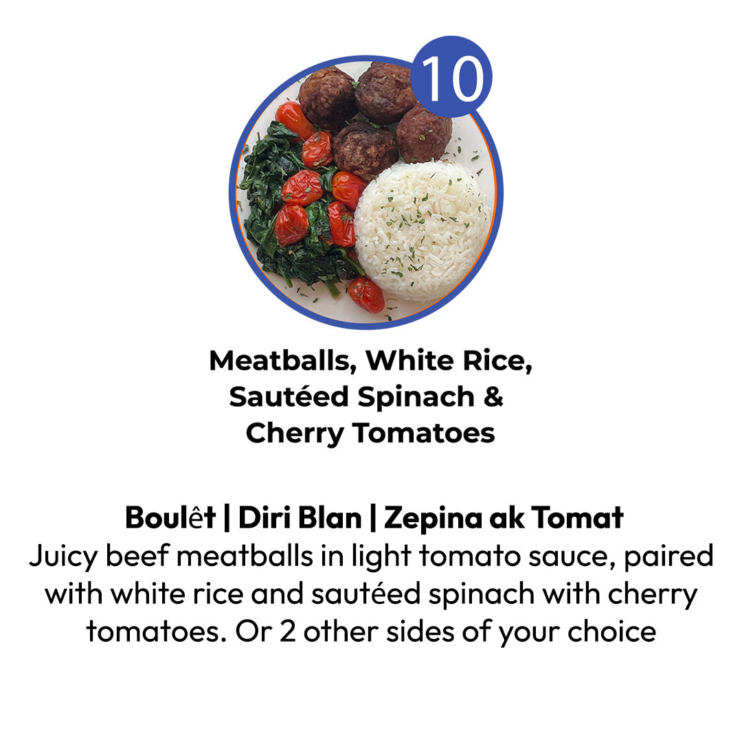 CARIBBEAN DELIGHTS - 5 (+1 FREE) MEAL PLAN