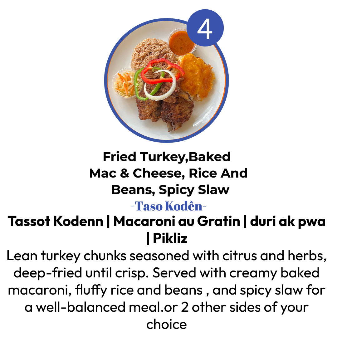 CARIBBEAN DELIGHTS - 5 (+1 FREE) MEAL PLAN
