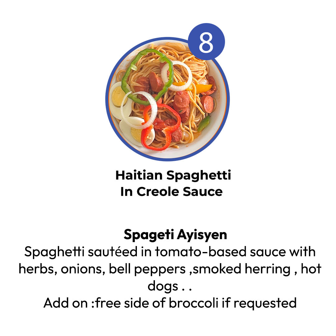 CARIBBEAN DELIGHTS - 5 (+1 FREE) MEAL PLAN
