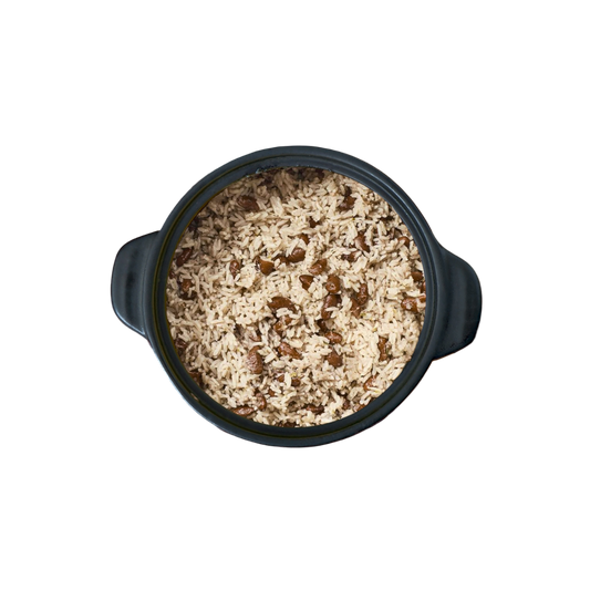Rice and pigeon Peas